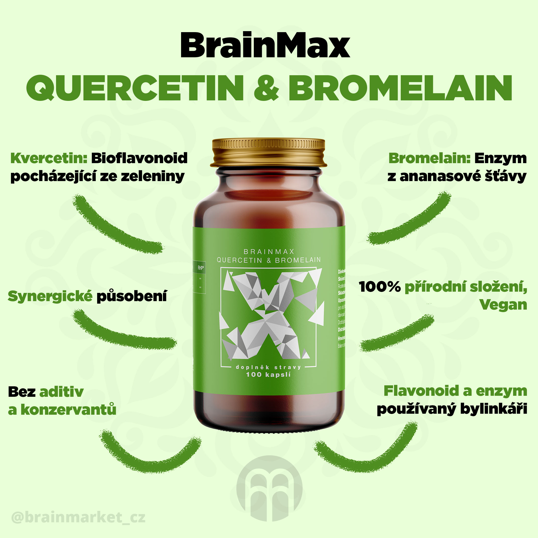 BrainMax Quercetin & Bromelain