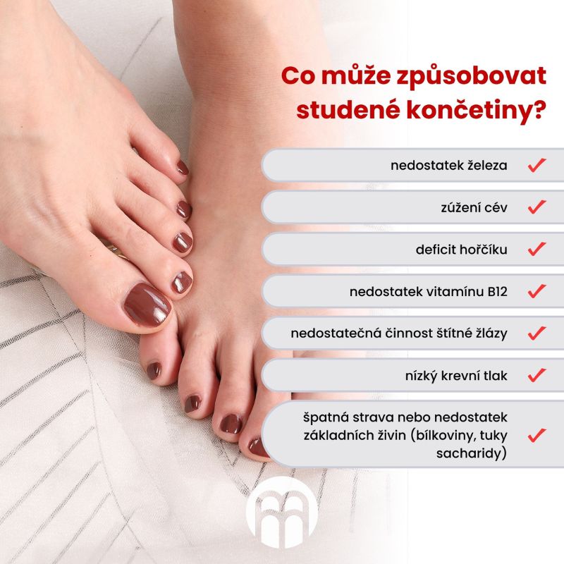 Co znamenají studené nohy?