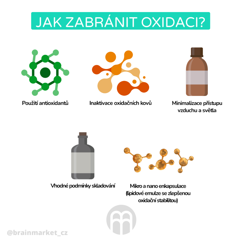 Jak zamezit oxidaci?